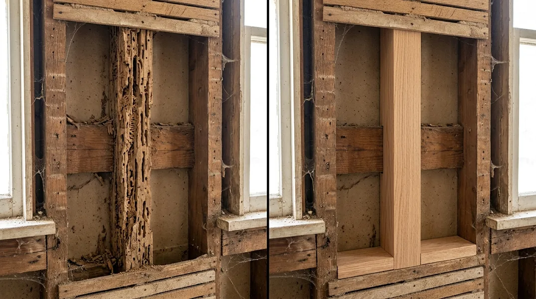 Why Louisville Homes Get So Much Wood Rot and Termite Damage — and What to Do About It